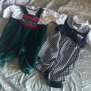 2 Michael James Baby Onesies - 0-3 months